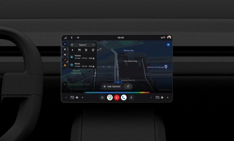 Gemini Cars Upgrade Brings AI Assistant to the Road