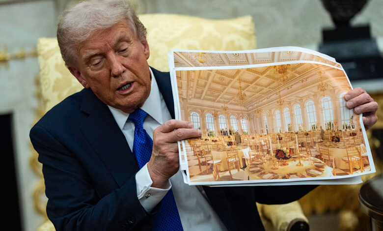 ‘It cannot be built fast enough’: Trump pushes White House ballroom amid security attack