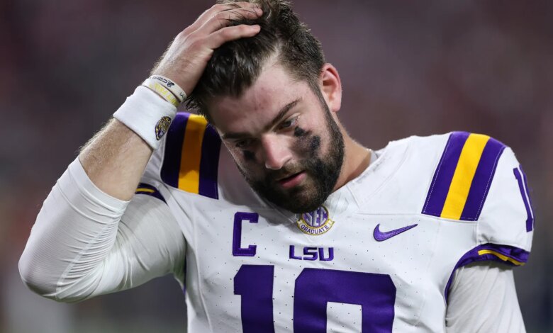 Garrett Nussmeier’s Draft Drop Explained: Injury Concerns and a New Backup Role