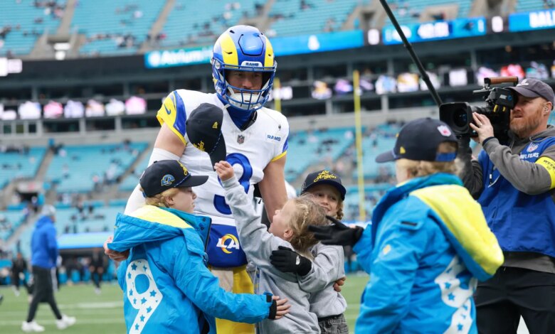 Rams QB Matthew Stafford stays busy coaching flag football as Ty Simpson drama simmers