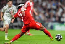 Why isn’t Serge Gnabry playing today for Bayern Munich vs PSG in 2025-26 UEFA Champions League semifinals?