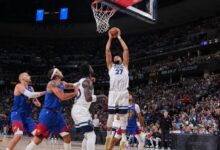 Rudy Gobert’s big Game 2 vs Nikola Jokic proves the doubters wrong