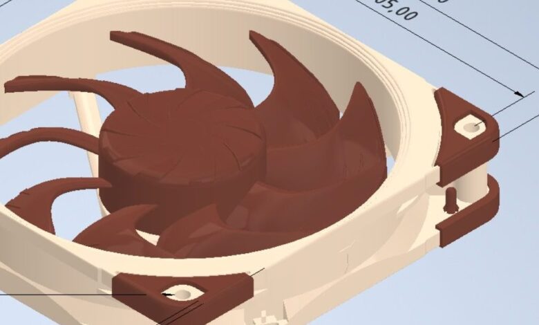 Noctua Releases 3D Models—Here’s Why You Shouldn’t Print Them Like the Real Fans