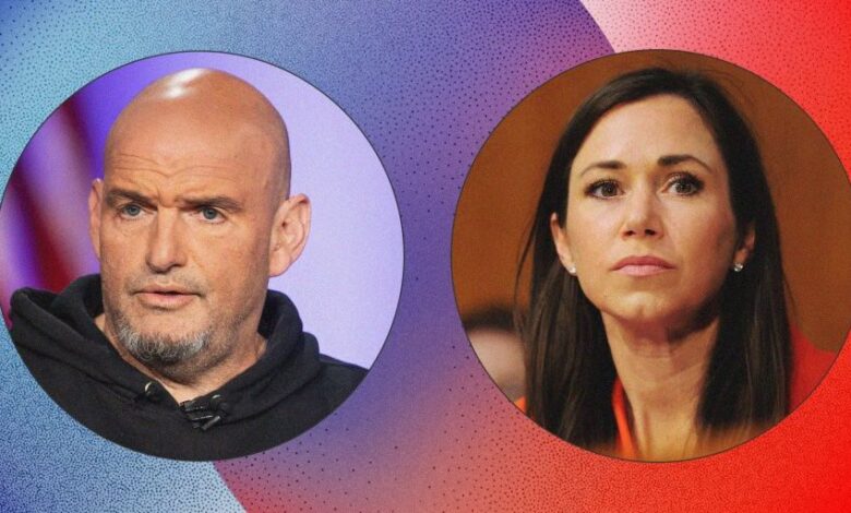 Britt, Fetterman push Iran war stance and Stop the Scroll Act