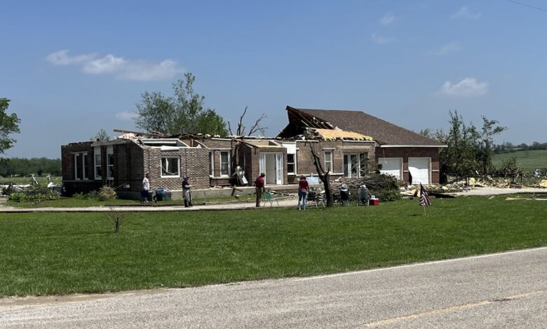 Tornado slams SE Kansas, one injured and power outages spread
