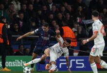 Díaz y Hakimi, cara a cara tras la acción que terminó en lesión del lateral