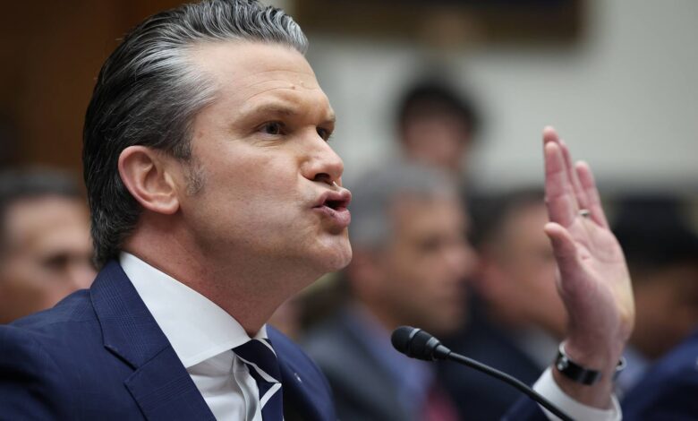 Democrats Demand Pete Hegseth Resign Over Iran War