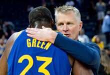 Steve Kerr turns Curry-Jordan talk into Draymond Green praise