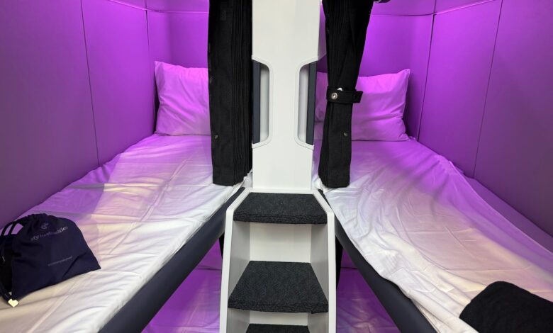 Air New Zealand’s Skynest: bunk beds in economy, starting 2026