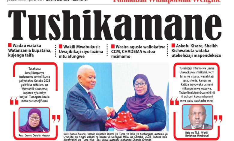 Soma Gazeti la Jamhuri: Toleo la Aprili 28 – Mei 4, 2026