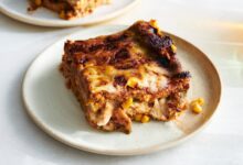 Pastel Azteca Comfort Casserole: Ancho-Chipotle Chicken & Tortilla Bake