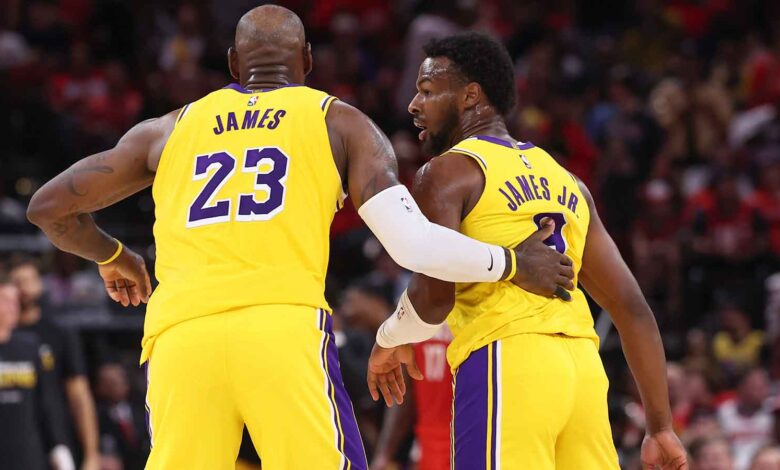 LeBron vs Bronny: alley-oop revelation in Lakers’ Game 3