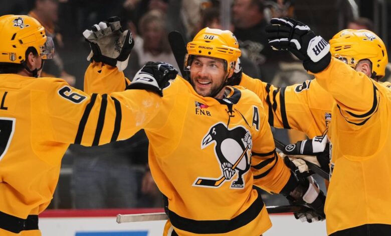 Penguins fend off elimination again with Game 5 win over Flyers