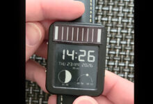 LightInk open-source E-Ink smartwatch chases 40-day battery life