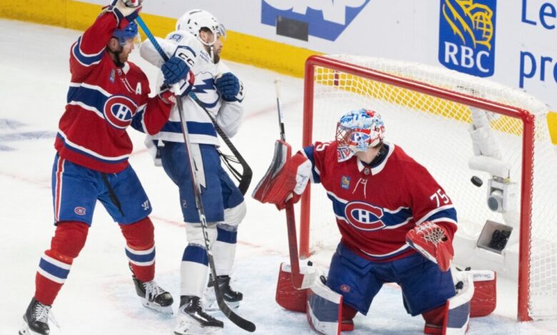Hagel’s Two Goals Power Lightning Past Canadiens, Series Tied 2-2