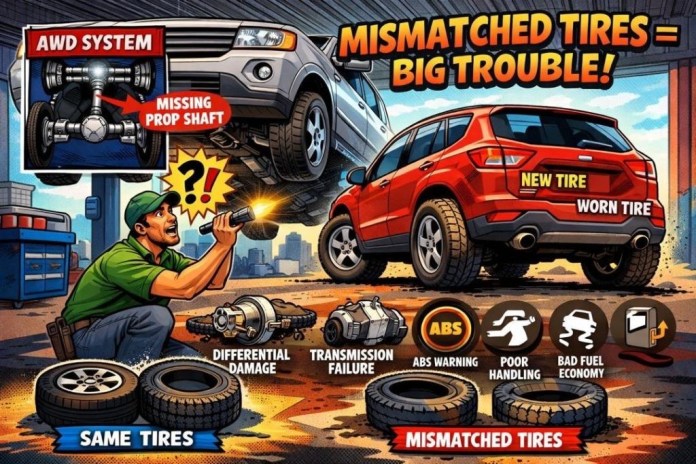 Mismatched Tires: The Hidden Killer of Your Car