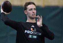 Carson Beck Drafted by Cardinals: Fans React to Kyler Murray Replacement Talk