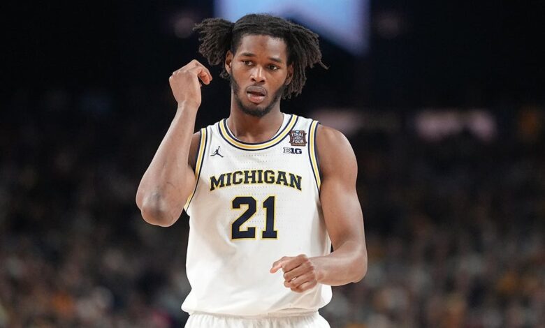 Morez Johnson Jr declares for NBA draft — can still return to Michigan
