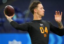 Browns projected to target Carson Beck at No. 74 in mock that stokes QB race
