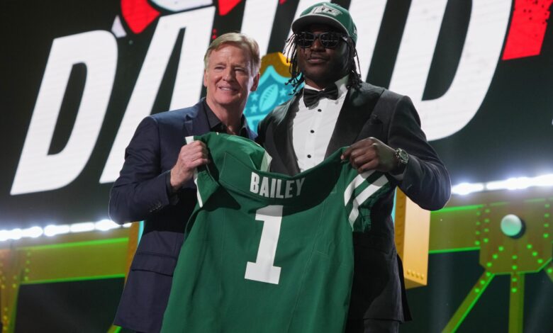 Jets’ David Bailey on Arvell Reese: “Fun Competition” with Giants After Draft Picks
