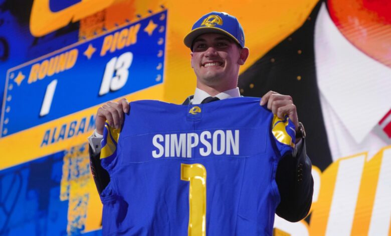 Rams Ty Simpson Pick: Les Snead Explains Matthew Stafford Plan