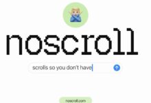 Noscroll AI skips doomscrolling by texting only what matters