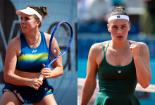 Wednesday quarterfinal preview: Kostyuk and Noskova test their form in a top 25 duel