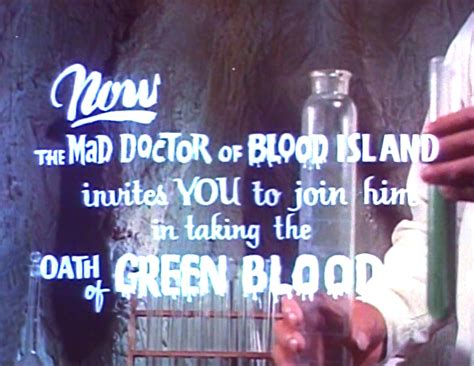 The Dark Seance of Green Blood: Horror’s Oath Gimmick