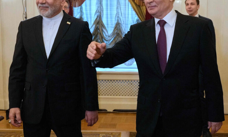 Iranin sodan lopettaminen: Iran pyysi Putinilta tukea