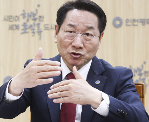 3선 향해 달리는 유정복, “인천은 멈추면 안 된다” 출사표