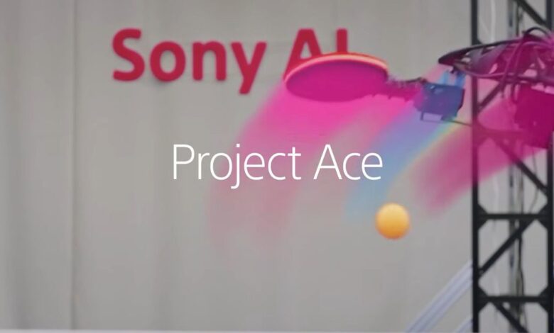 Sony’s table tennis robot: AI with a body