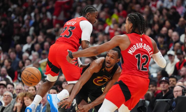 Raptors’ defence sparks improbable Game 4 win despite cold shooting