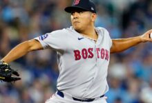 Suárez’s 8-K outing lifts Red Sox over Blue Jays 5-0