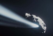 Comet 41P flips its spin direction—first time astronomers spot it