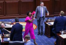 2 Florida Democrats flip votes on GOP map redraw after bullhorn confusion