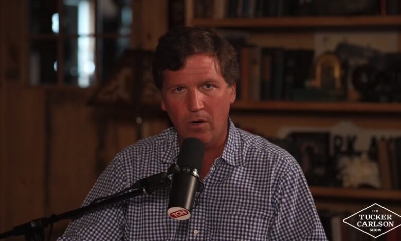 Tucker Carlson Blasts Trump Over Iran War and U.S. Neglect
