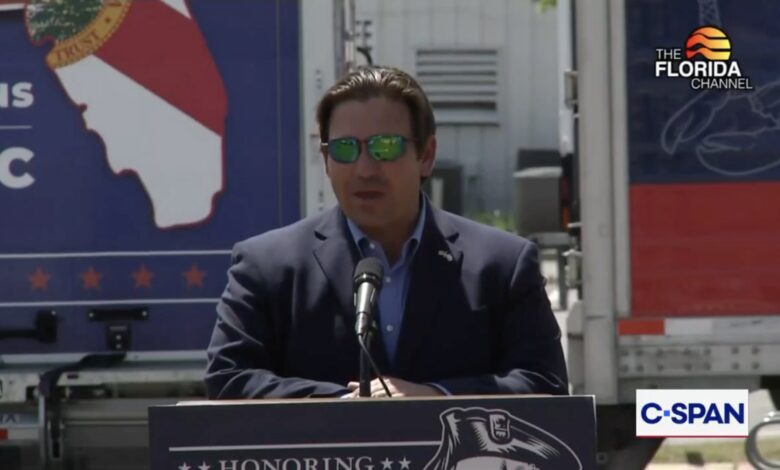 DeSantis Tells Jeffries ‘Make My Day’ on Florida Gerrymandering