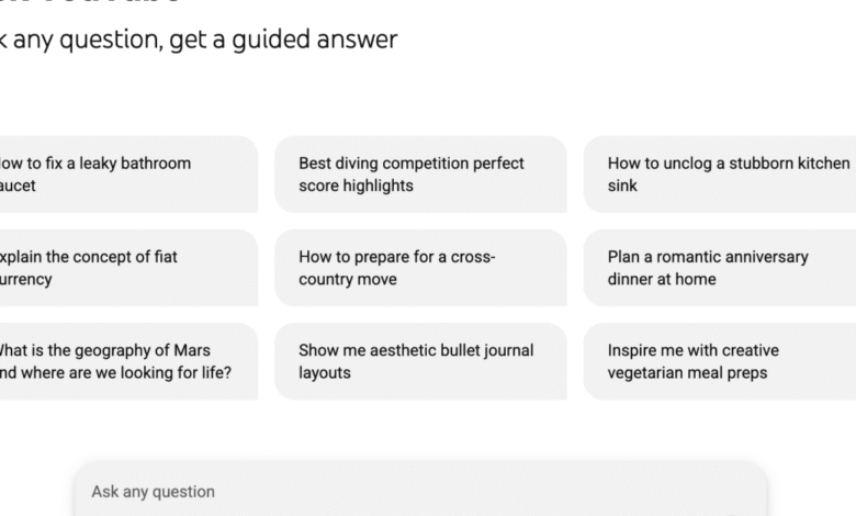 Google tests AI-style “Ask YouTube” search — what it means for creators