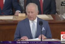 King Charles Warns WHCD Shooting Won’t Succeed in U.S. Joint Address