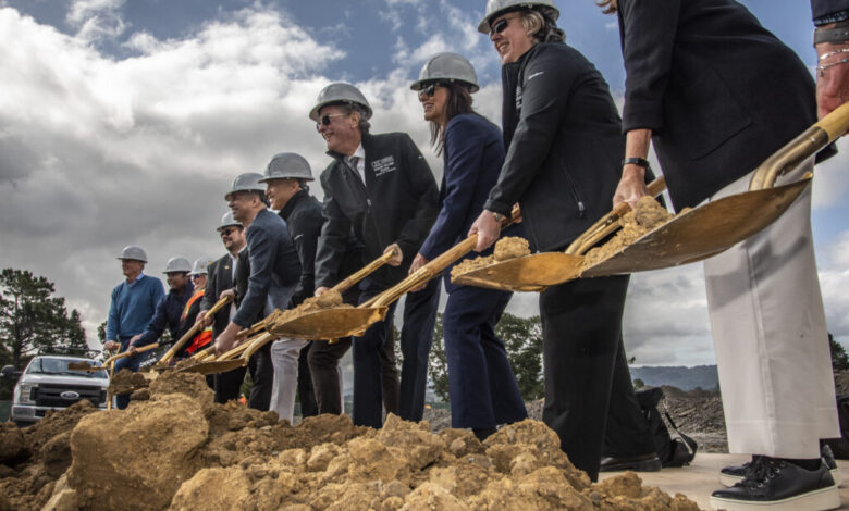 San Mateo dorm groundbreaking: housing help arrives for students