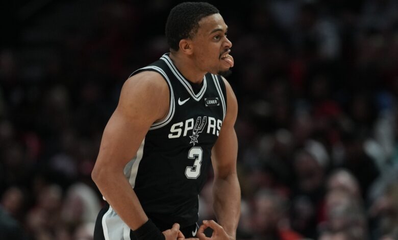Spurs vs Trail Blazers: Spurs win without Wembanyama, lead 2-1
