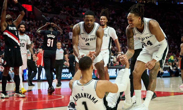 Spurs vs Blazers: De’Aaron Fox and Wembanyama seal Game 5 win