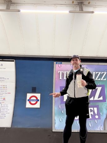 London Marathon: Paramedic Runs the Northern Line for Charity