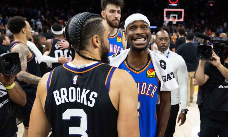 Shai Gilgeous-Alexander’s take on Suns’ Dillon Brooks after Thunder sweep