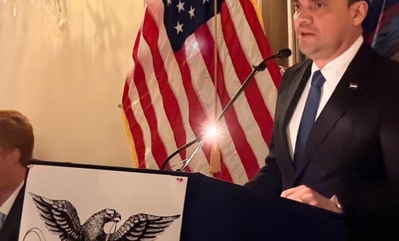 Tomás Zambrano recibe en Nueva York el premio Richard Nixon “Libertad sobre el Socialismo”