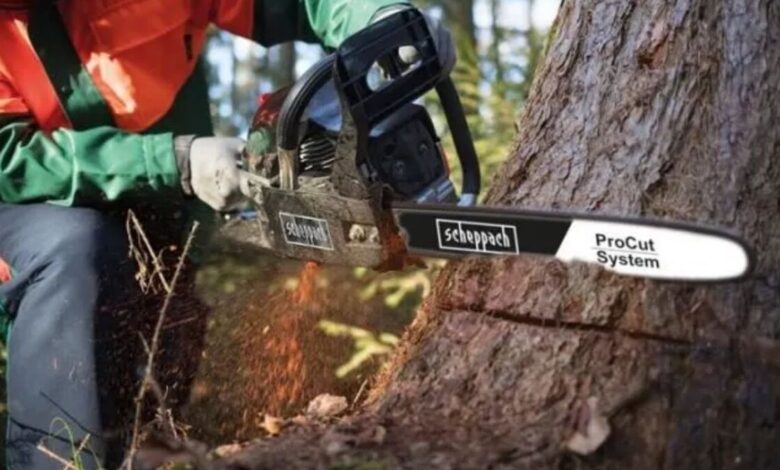 Une tronçonneuse puissante à moins de 100 euros pour vos travaux de jardinage