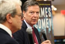 Trump-Linked Indictment Targets Comey Over ‘86 47’ Post