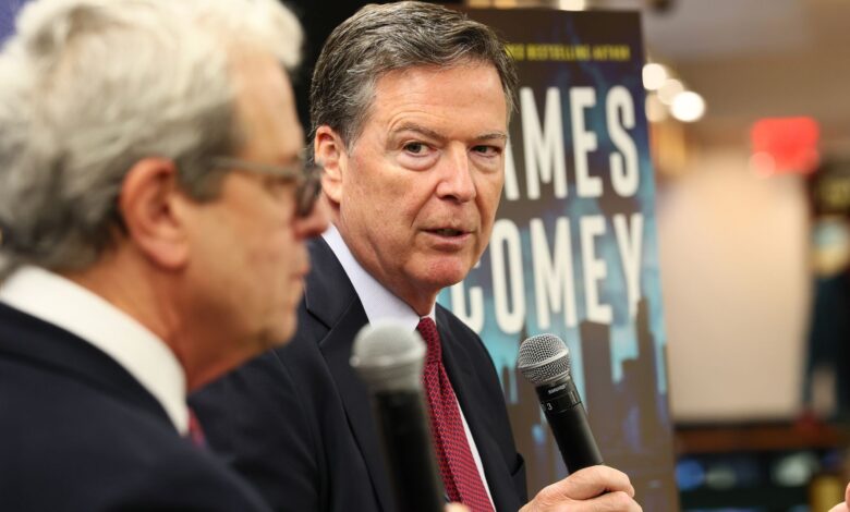 Trump-Linked Indictment Targets Comey Over ‘86 47’ Post