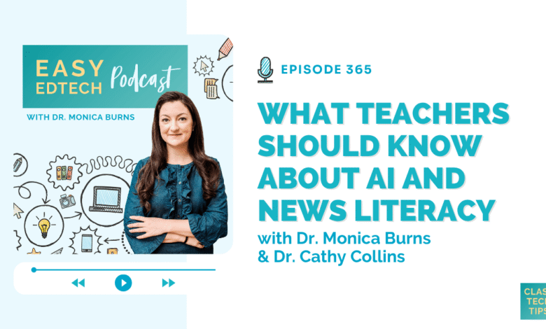 AI News Literacy: Five-Minute Checks Teachers Can Use Now (MISRYOUM)