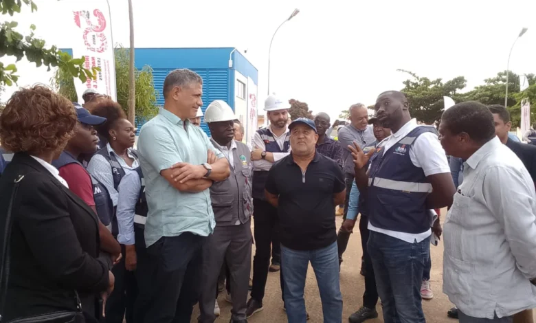 Ministro da Energia e Água vê avanços nas obras do sistema de abastecimento de água no Bita